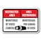 Signmission Safety Sign, 12 in Height, Aluminum, Video Surv - Restringid A-1218 Video Surv - Restringid - alternate 1